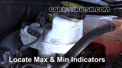 2011-2016 Chevrolet Cruze Brake Fluid Level Check - 2014 Chevrolet